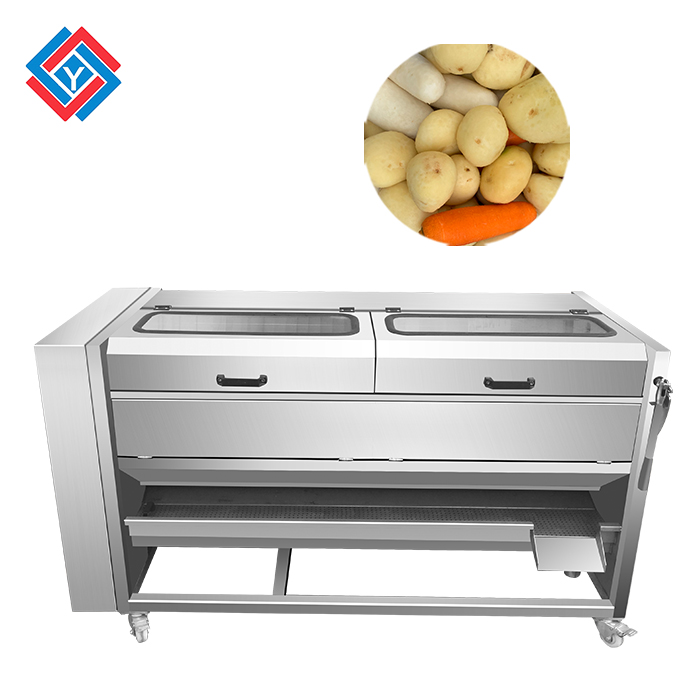 毛辊清洗去皮机JYTP-1500