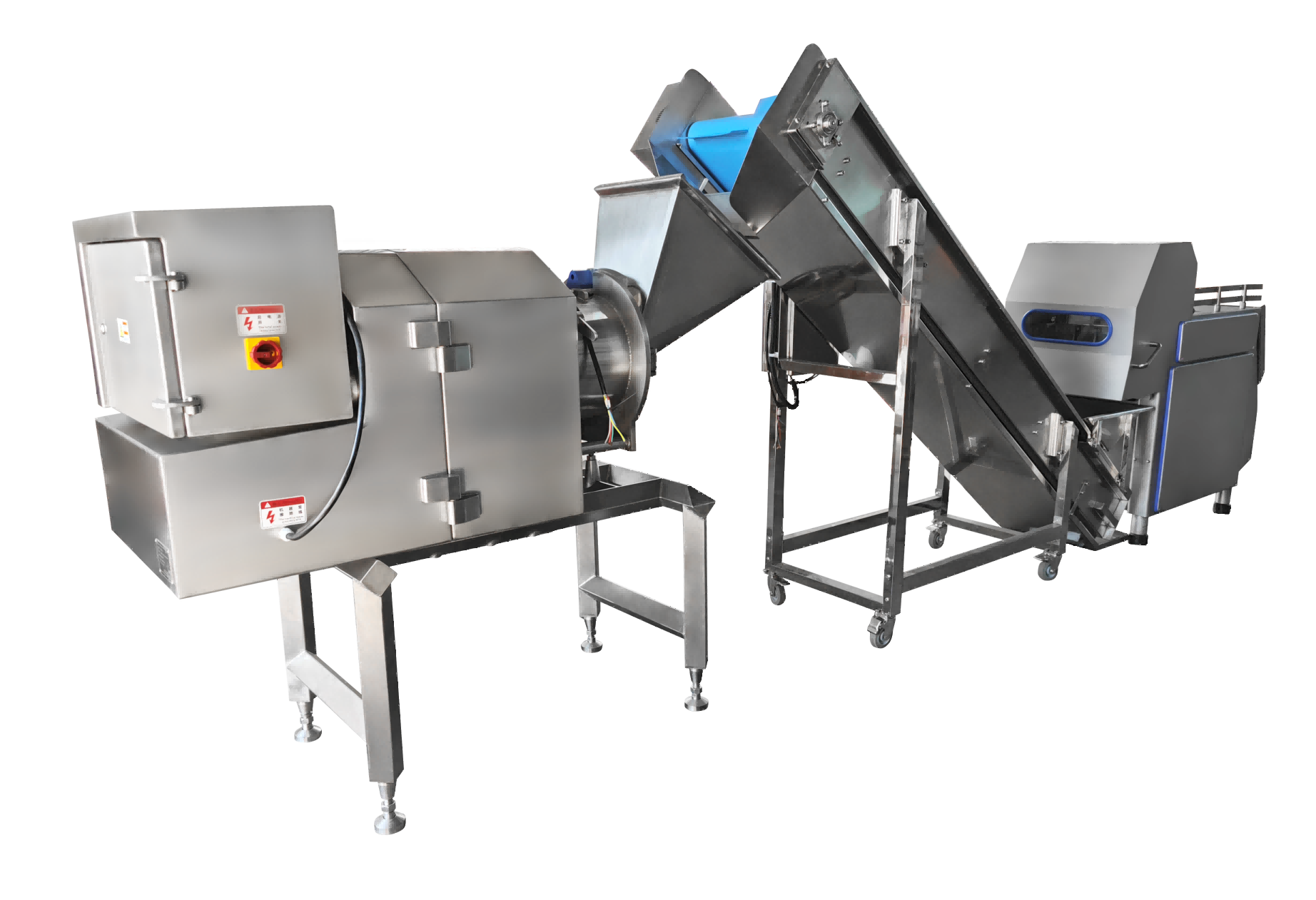 冻肉切丁生产线